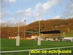 RIOM ES MONTAGNE "Stade "du Pré Bijou" (15) - Rugby