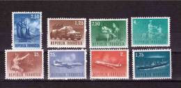 1964 INDONESIA  Transport & Comunication Yvert Cat.  N° Various Perfect MNH ** - Altri & Non Classificati