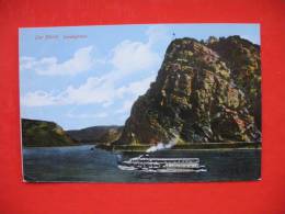 Der Rhein Loreleyfelsen - Loreley