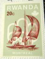 Rwanda 1976 Montreal Olympics Sailing 20c - Mint - Neufs