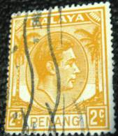 Penang 1949 King George VI 2c - Used - Penang