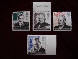 GB 1995 PIONEERS Of COMMUNICATIONS  ISSUE Of 4 Stamps MNH. - Neufs