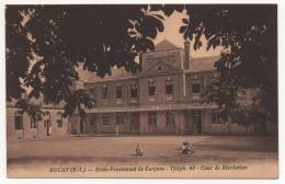 - BUCHY (S.-I.) - Ecole-Pensionnat De Garçons - Téléph. 40 - Cour De Récréation.- - Buchy