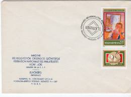 Hungary Cover / Socfilex - Commemorative Sheets