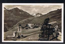 RB 907 - Real Photo Postcard - Avers-Cresta 1963m U.M. Graubunden Switzerland - Avers