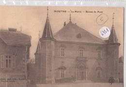 CPA -6428-  25 - Mouthe - Mairie-Bureau De Poste-Envoi Gratuit - Mouthe