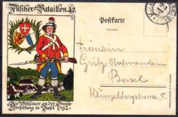 Militär  Postkarte Grenzbesetzung Willisau - Willisau