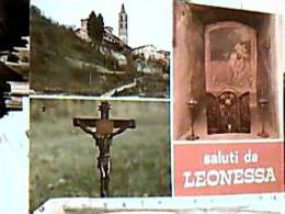 Delcampe - LEONESSA VEDUTE E SUO SANTO  S GIUSEPPE N1975  EB9925 - Rieti