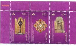 2012. Armenia, Relics Of Etchmiadzin, 3v In Strip, Mint/** - Arménie