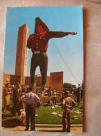 US Dallas  Texas - Big Tex -The Wolrd's Tallest Cowboy   D88127 - Dallas