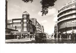 Utrecht Automobil Lange Viestraat Hoek Vredenburg Sw Gezackt 23.6.1962 - Utrecht