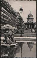 AK Paris, Le Panthéon Et La Rue Soufflot, Gel 1956 - Panthéon