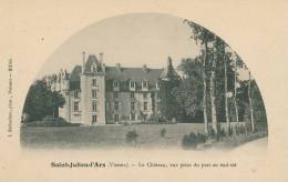 SAINT JULIEN L'ARS - Le Château, Vue Prise Du Parc - Saint Julien L'Ars