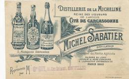Pub Michel Sabatier Distillerie La Micheline Representé G. Guy Montpellier Mousseux Limoux - Carcassonne
