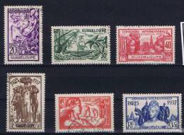 Guadeloupe YV Nr 133 - 138 Used Obl - Usados