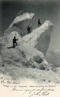 CHAMONIX (74) Alpinisme Glacier Des Bossons Animation - Chamonix-Mont-Blanc