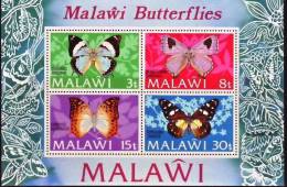 MALAWI Papillons  (Yvert BF 30) DENTELE Neuf Sans Charniere. ** MNH - Papillons