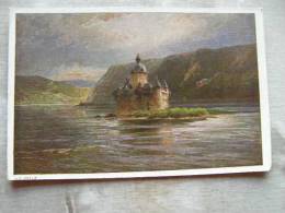 Die Pfalz  Mitten Im Rhein Bei Kaub      D88185 - Kaub