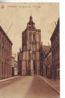 POPERINGHE  SINT BERTINUS KERK 1935 - Poperinge