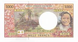 Polynésie Française / Tahiti - 1000 FCFP / N.050 / 2012 / Signatures: De Seze-Noyer-Besse - Neuf / Jamais Circulé - Frans Pacific Gebieden (1992-...)