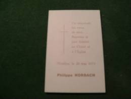 A-3-2-105 LC32  Souvenir Communion  Philippe Horbach Nivelles 1973 - Kommunion Und Konfirmazion