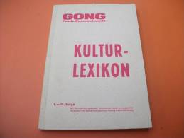 GONG Kulturlexikon 1.-50. Folge - Lessico