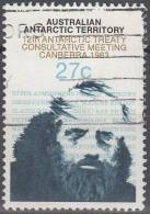 Australian Antarctic Territory 1983 Michel 60 O Cote (2005) 0.60 Euro Conference De Traite De L'antarctique - Gebruikt