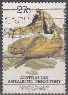 Australian Antarctic Territory 1983 Michel 57 O Cote (2005) 0.60 Euro Eléphant De Mer - Gebruikt