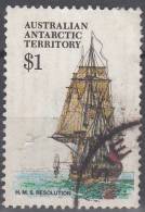 Australian Antarctic Territory 1979 Michel 52 O Cote (2005) 2.00 Euro Bâteau Resolution Cachet Rond - Used Stamps