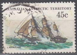 Australian Antarctic Territory 1979 Michel 49 O Cote (2005) 0.60 Euro Bâteau L'Astrolabe Cachet Rond - Usati