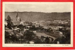 SAINT CHERON VUE GENERALE CARTE EN TRES BON ETAT - Saint Cheron