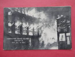 Computer Scale Co Fire Oct 21  1909 Cancel---  Dayton Ohio  Greatest Fire  ===== ====  === Ref 761 - Dayton