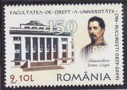 Roumanie 2009 - Yv.no.5397 - L'Universitee De Bucarest 1v.neuf**(d) - Unused Stamps