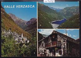 Valle Verzasca ( Tessin ) : Corippo - Sonogno - Diga Di Vogorno ; Form. 10 / 15 (10´473) - Sonogno