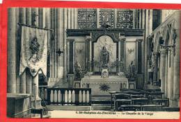 SAINT SULPICE DE FAVIERES 1938 LA CHAPELLE DE LA VIERGE CARTE EN TRES BON ETAT - Saint Sulpice De Favieres