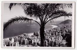 AMERICA BRAZIL COPACABANA THE BEACH OLD POSTCARD 1958. - Copacabana