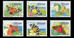 ALDERNEY 2012 // Faune, Papillons // 6v Neufs ** MNH - Alderney