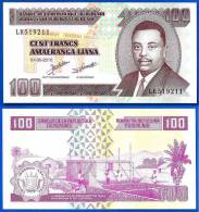 Burundi 100 Francs 2010 Neuf Uncirculated Frcs Frc Low Shipping Paypal Skrill OK! - Burundi