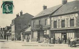 VARENNES PLACE DE L'EGLISE HOTEL DU COMMERCE ET LA MENUISERIE - Other & Unclassified