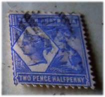 AUSTRALIA-- SOUTH AUSTRALIA  2  1\2 PENCE     USATO - Used Stamps