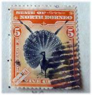 NORD BORNEO 5 CENT  USATO LINGUELLA - Bornéo Du Nord (...-1963)