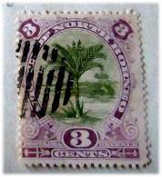 NORD BORNEO 3 CENT  USATO LINGUELLA N 3 - North Borneo (...-1963)