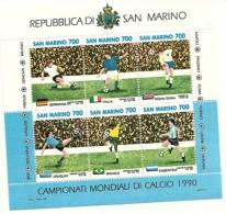 1990 - San Marino BF 44 Mondiali In Italia   ++++++++ - 1990 – Italië