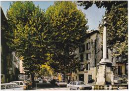 CPM - Lorgues (Var) La Place Et La Fontaine - Lorgues