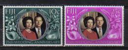 767 - FIJI, 1972 : 25th Wedding Anniversary  *** - Fidji (1970-...)