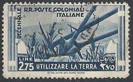 1933 EMISSIONI GENERALI USATO DECENNALE 2,75 LIRE - RR11151 - Emissions Générales