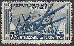 1933 EMISSIONI GENERALI USATO DECENNALE 2,75 LIRE - RR11151 - Amtliche Ausgaben