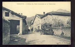 Cpa  VOREPPE   L'Hotel Du Petit Grenoble Et Le Tramway - Voreppe