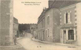 CHATILLON COLOGNY LA GRANDE RUE COTE NORD - Chatillon Coligny