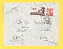 Lettre EGYPTE Pour La France - Covers & Documents